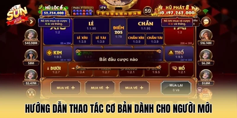 Hướng dẫn thao tác cơ bản dành cho người mới
