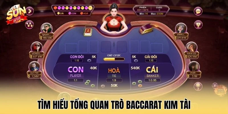 Tìm hiểu tổng quan trò Baccarat Kim Tài