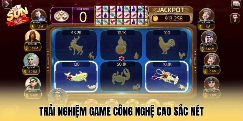 Trải nghiệm game công nghệ cao sắc nét